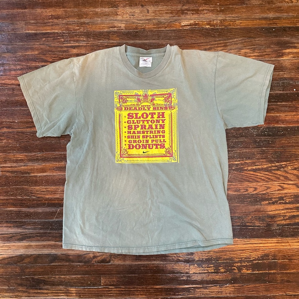 90s Vintage Nike “7 Deadly Sins” Tee
